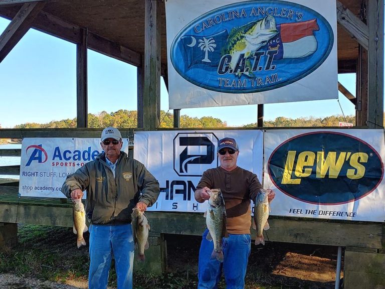 Steve Sink & Tony Foster  Win CATT Yadkin High Rock Nov 3, 2018