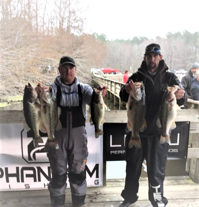 Mike Kirby & Bucky DeBerry win CATT Sparkleberry Swamp Quest Feb 17, 2019 with 25.63 lbs