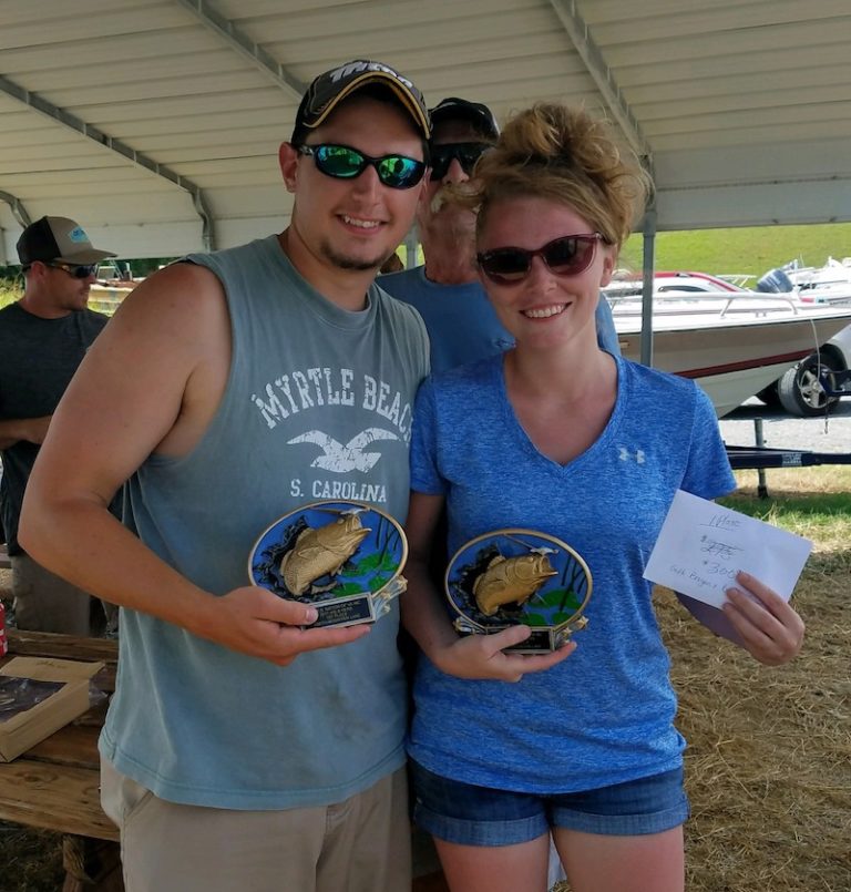 Seth Brogan/ Brook Thomas Win His & Hers Region 2 Bass Nation of VA