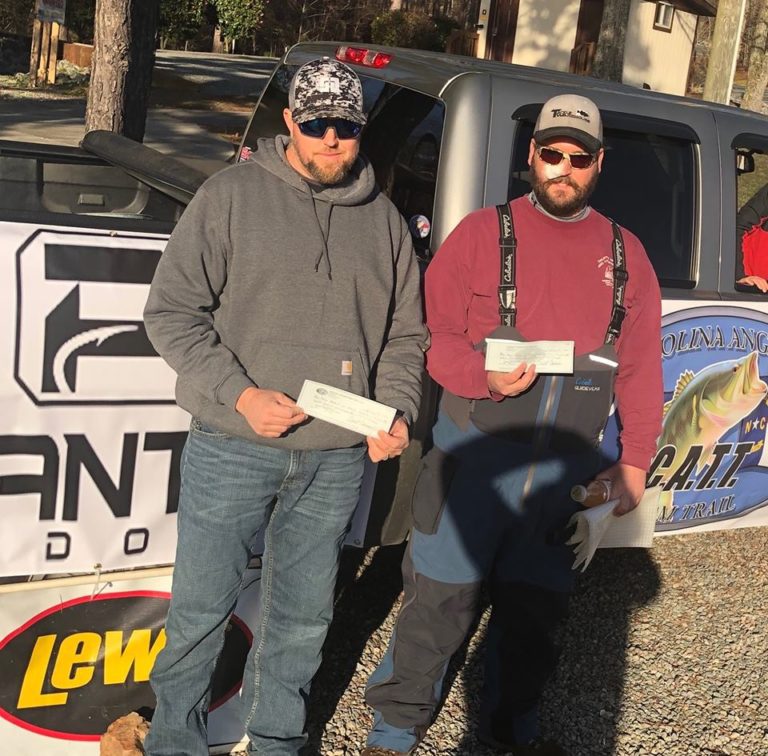 Joe Talbott & Shane Johns Win CATT Kerr Lake, NC/VA Feb 24, 2019