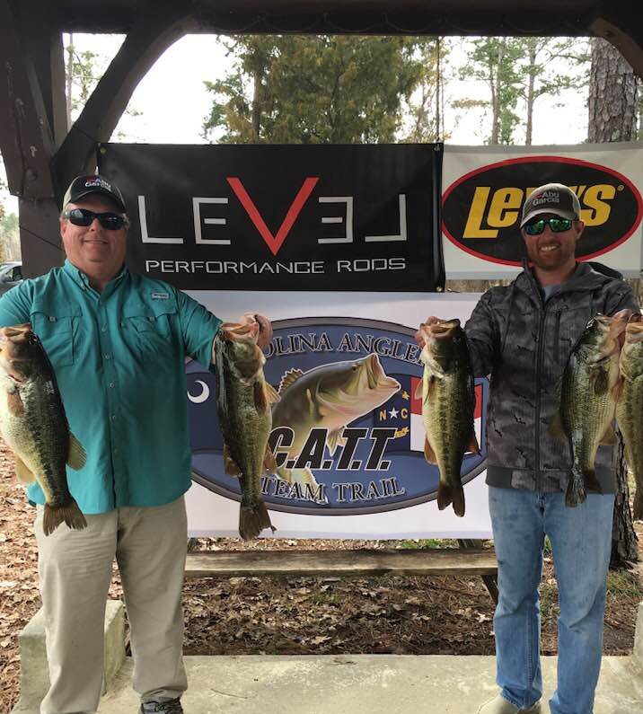 Kevin Molone & Bob Rutherford win CATT Lake Murray Mar 2,2019 with 25.12 lbs