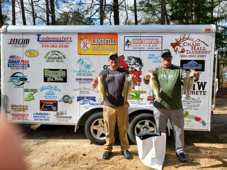 Beale & Rigney Win 5 Alive Team Trail Qualifier #1  Gaston Lake 3/19/22