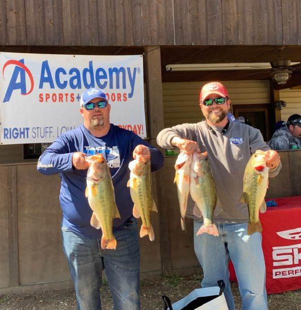 Dustin Compton & Johnathan Strickland Win CATT Wateree March 23,2019 with 21.49 lbs
