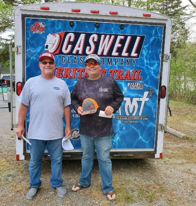 Scearce & Barnes Win 5 Alive Team Trail Caswell Glass Heritage Trail Qualifier # 3 Mayo Lake 4/16/22