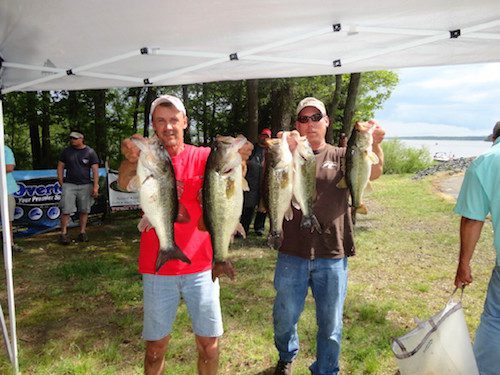 Keith Deal & Ricky Kenworthy  Win Piedmont Bass Classic $10,000 Spring Team Bass Trail Qualifier #6 May 9th 2015