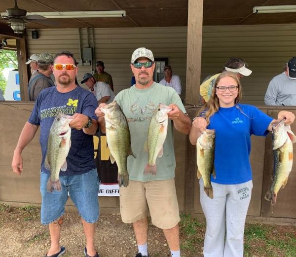Craig & Tim Haven win CATT Wateree Open May 11,2019 with 19.42 lbs