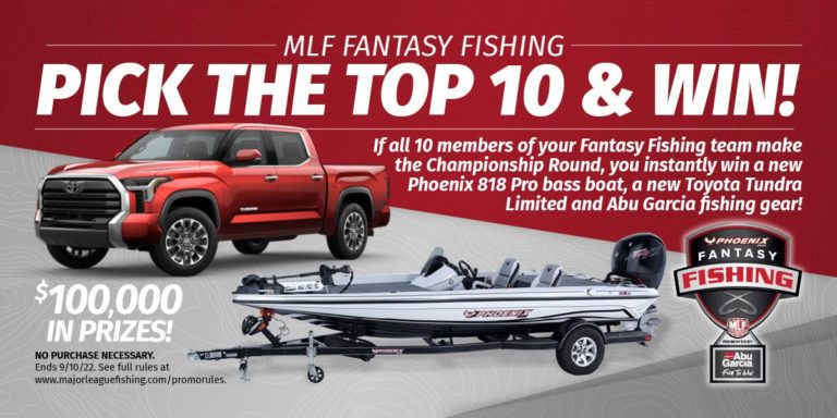 Phoenix Fantasy Fishing Presented by Abu Garcia: Pick the Top 10 Anglers and Instantly Win a Toyota Tundra and Phoenix Boat Loaded with Abu Garcia Gear
