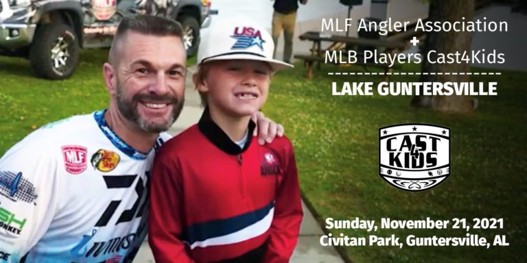 MLF Angler Association Partners with MLB players to ‘Cast 4 Kids’ at Alabama’s Lake Guntersville