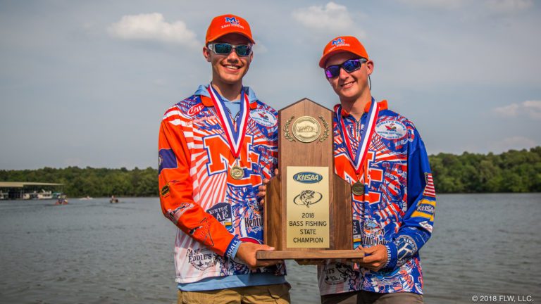 MARSHALL COUNTY HIGH SCHOOL WINS 2018 KHSAA STATE BASS FISHING CHAMPIONSHIP ON KENTUCKY LAKE