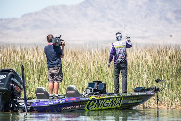 Humminbird® Pro Aaron Martens  Steals Cliff’s Perch On Blackbird Pattern