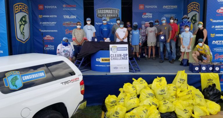Lakepoint State Park Hosts B.A.S.S. Nation Clean-Up Challenge 