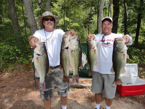 Steve Upchurch & Jeff Hodges Win CASHION FISHING RODS ‘END OF YEAR’ TEAM TOURNAMENT BASS FISHING TRAIL QUALIFIER #4 RESULTS Saturday August 22nd, 2015 ~ Jordan Lake