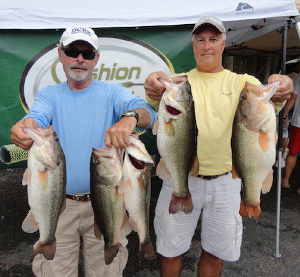 CASHION FISHING RODS 'END OF YEAR' TEAM BASS TRAIL QUALIFIER #4 RESULTS Saturday August 23rd, 2014