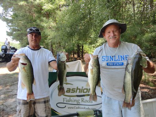 Dom Barretta & Dennie Gilbert Win PBC Cashion Fishing Rods Q#3 ‘EOY’ Trail Results, Kerr Lake Aug. 8th