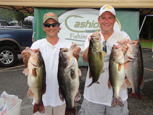 CASHION FISHING RODS 'END OF YEAR' TEAM BASS TRAIL QUALIFIER #5 RESULTS  – Saturday September 13th, 2014 ~ Jordan Lake