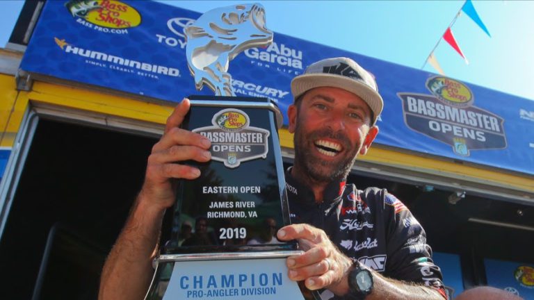 Iaconelli Rides Early Bites To Victory At Bassmaster Eastern Open On James River