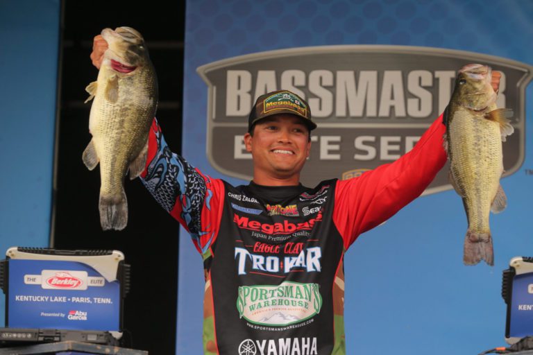 Zaldain Claims Narrow Lead Over Reese In Bassmaster Elite Tournament At Kentucky Lake