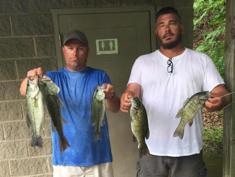 Shawn Wills & Rob (Bubba) Smith win Augusta County Bass Jon’s Lake Moomaw May 20,2017