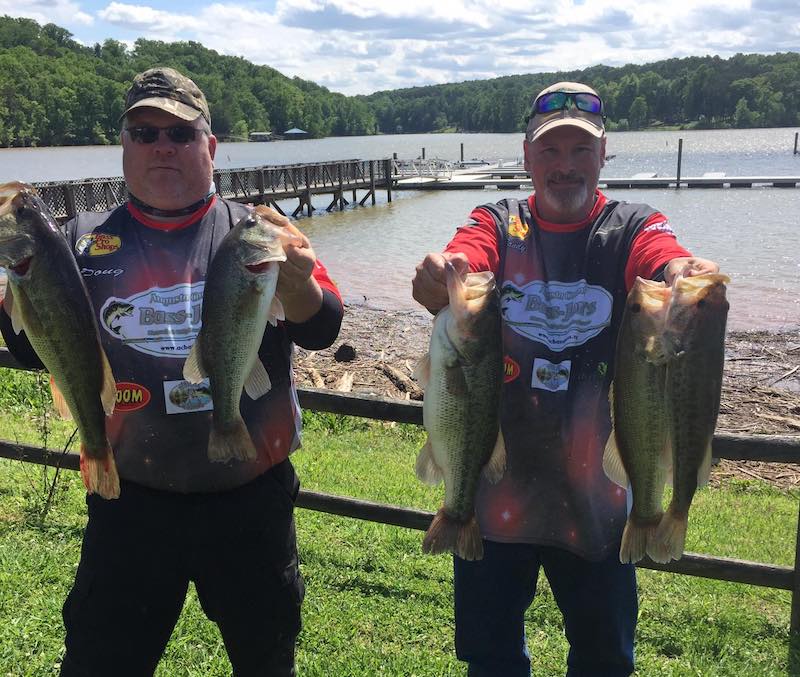 Doug Fitzgerald & Randy Fairbanks Win Augusta County Bass Jon’s Leesville Lake May 6th 2017
