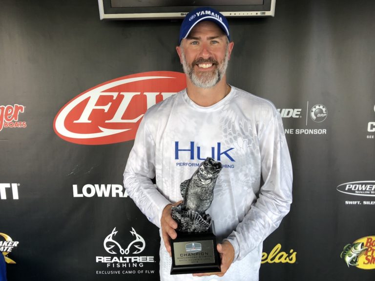 MONETA’S TILLEY WINS T-H MARINE FLW BASS FISHING LEAGUE SHENANDOAH DIVISION EVENT AT SMITH MOUNTAIN LAKE