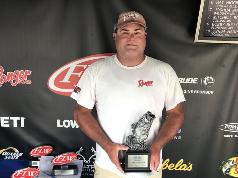 BRANDON’S DENSON WINS T-H MARINE FLW BASS FISHING LEAGUE MISSISSIPPI DIVISION EVENT AT ROSS BARNETT RESERVOIR PRESENTED BY NAVIONICS