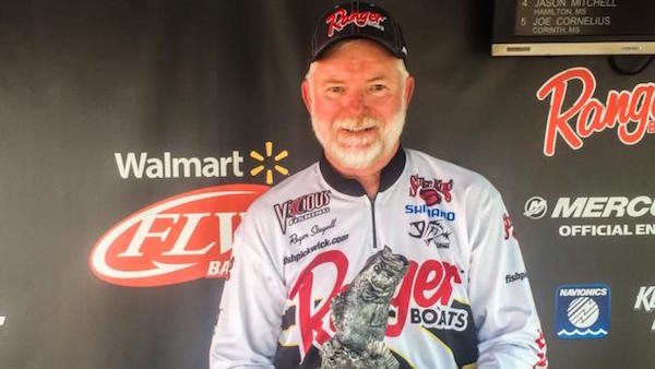 STEGALL WINS WALMART BASS FISHING LEAGUE MISSISSIPPI DIVISION EVENT ON PICKWICK LAKE