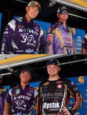 College Anglers Advance To Second Round Of Classic Bracket Event on Kentucky Lake