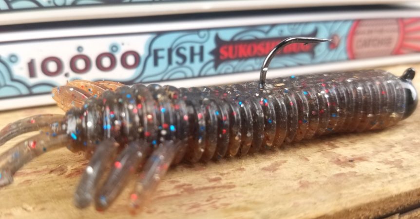Fishing Creature Finesse Baits: 3 Ways To Rig A Sukoshi Bug - MTB