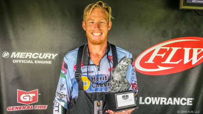 RICHMOND’S JACOBI WINS T-H MARINE FLW BASS FISHING LEAGUE SHENANDOAH DIVISION TOURNAMENT ON JAMES RIVER