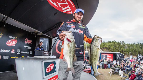 BIRGE LEADS PROS INTO FINAL DAY OF WALMART FLW TOUR ON LEWIS SMITH LAKE PRESENTED BY EVINRUDE