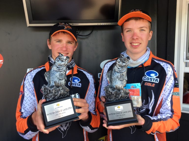 WISCONSIN’S ELK MOUND HIGH SCHOOL WINS BASS PRO SHOPS FLW HIGH SCHOOL FISHING WHITEFISH CHAIN OPEN PRESENTED BY YETI IN MINNESOTA
