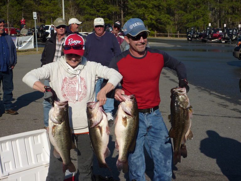 Bonnie & Shane Burns Win Piedmont Bass Classic Saturday March 4th on Shearon Harris