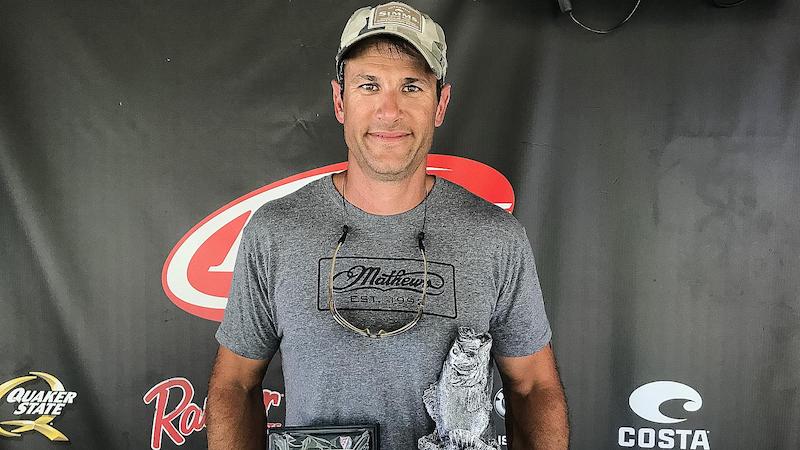 SPARTA’S GANN WINS T-H MARINE FLW BASS FISHING LEAGUE GREAT LAKES DIVISION TOURNAMENT ON MISSISSIPPI RIVER