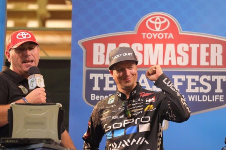 Ehrler Maintains Lead At Toyota Bassmaster Texas Fest, With Palaniuk Close Behind
