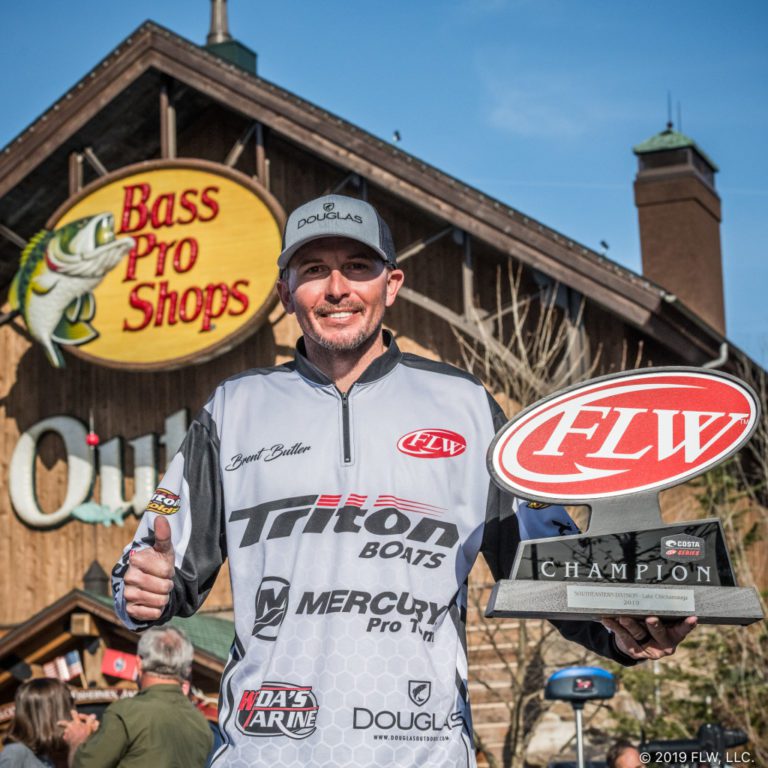 VONORE’S BUTLER WINS COSTA FLW SERIES TOURNAMENT ON LAKE CHICKAMAUGA PRESENTED BY T-H MARINE