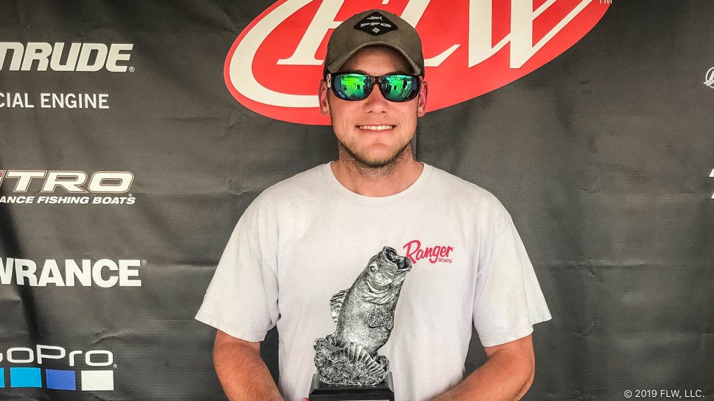 OXFORD’S CAMPBELL WINS T-H MARINE FLW BASS FISHING LEAGUE TOURNAMENT ON OHIO RIVER AT TANNER’S CREEK