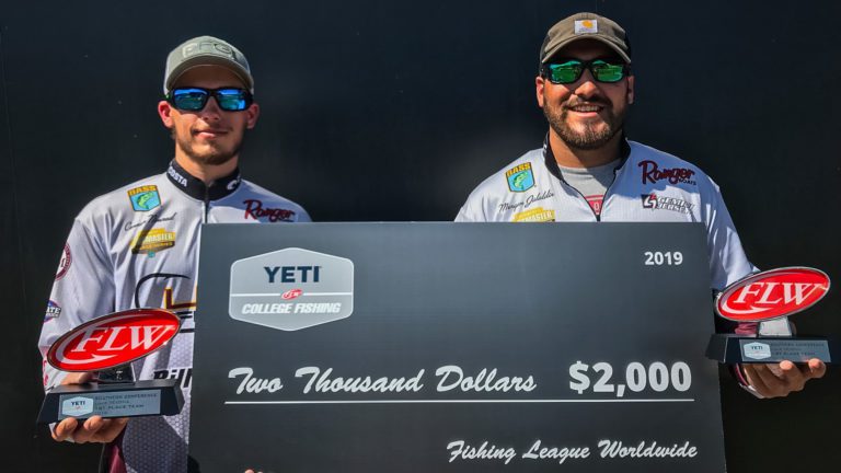 UNIVERSITY OF LOUISIANA-MONROE WINS YETI FLW COLLEGE FISHING SOUTHERN CONFERENCE TOURNAMENT ON LAKE TEXOMA PRESENTED BY BASS PRO SHOPS