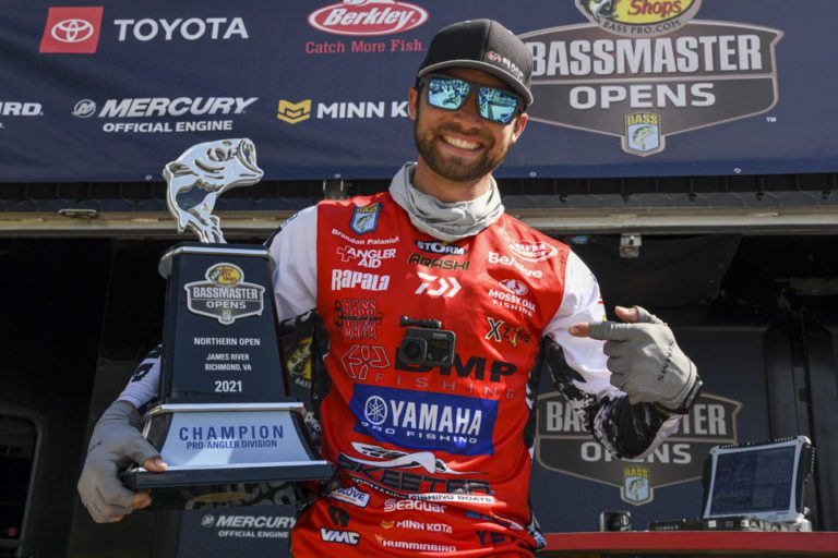 Palaniuk Notches First Bassmaster Opens Victory On James River