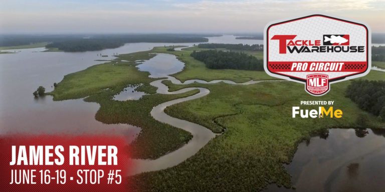 Richmond Set to Host MLF Tackle Warehouse Pro Circuit Toyota Stop 5 on the James River Presented by PowerStop Brakes