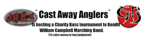 Castawat Anglers Charity Tournament for William Campbell High School – Nov 8th 2014