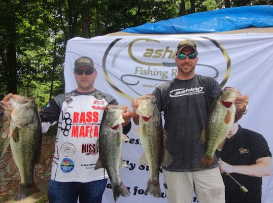 Chadd Eriksen & Cullen Ports  Win Cashion Fishing Rods’ May 21,2016 Event