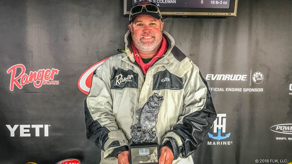 ELIZABETHTON’S CHAMBERS WINS T-H MARINE FLW BASS FISHING LEAGUE VOLUNTEER DIVISION EVENT ON SOUTH HOLSTON RESERVOIR