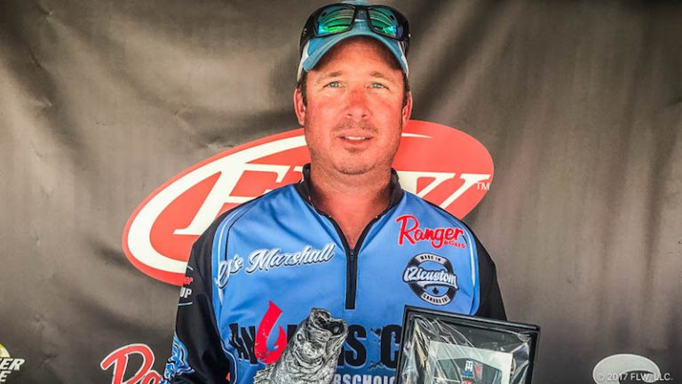 NORTH CAROLINA’S MARSHALL WINS T-H MARINE FLW BASS FISHING LEAGUE SOUTH CAROLINA DIVISION TOURNAMENT ON CLARKS HILL LAKE