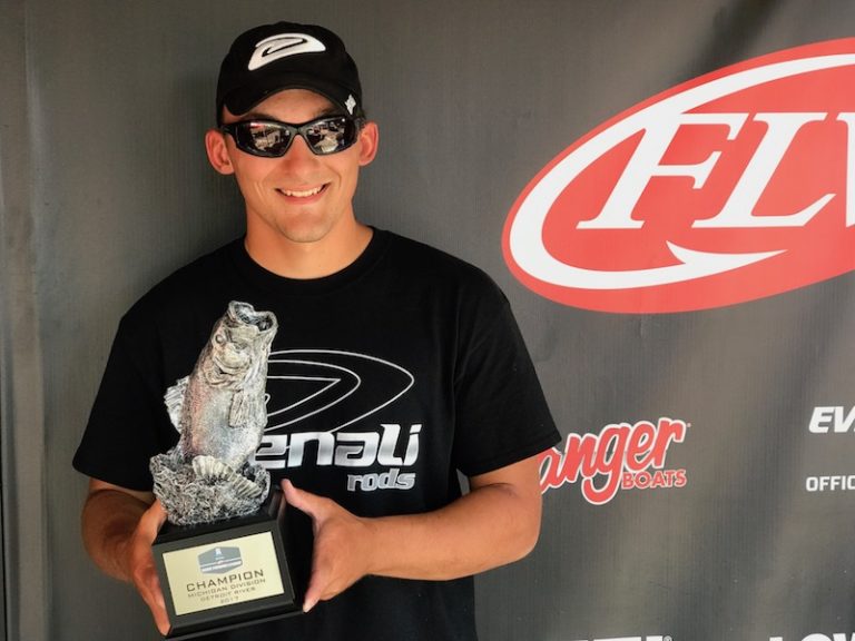 PORTAGE’S KELLEY WINS T-H MARINE FLW BASS FISHING LEAGUE MICHIGAN DIVISION EVENT ON DETROIT RIVER PRESENTED BY NAVIONICS