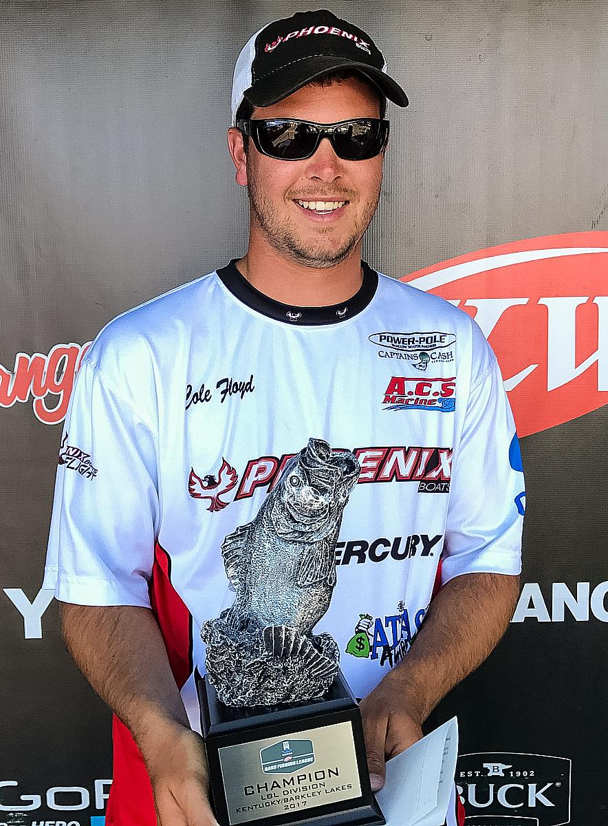 OHIO’S FLOYD WINS T-H MARINE FLW BASS FISHING LEAGUE LBL DIVISION FINALE ON KENTUCKY/BARKLEY LAKES