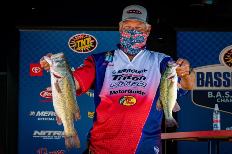 Collins Takes Lead At B.A.S.S. Nation Central Regional On Toledo Bend Reservoir  