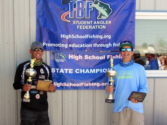 FOUNTAIN VALLEY JUNIOR BASS CLUB WINS COLORADO STATE HIGH SCHOOL FISHING CHAMPIONSHIP ON PUEBLO RESERVOIR