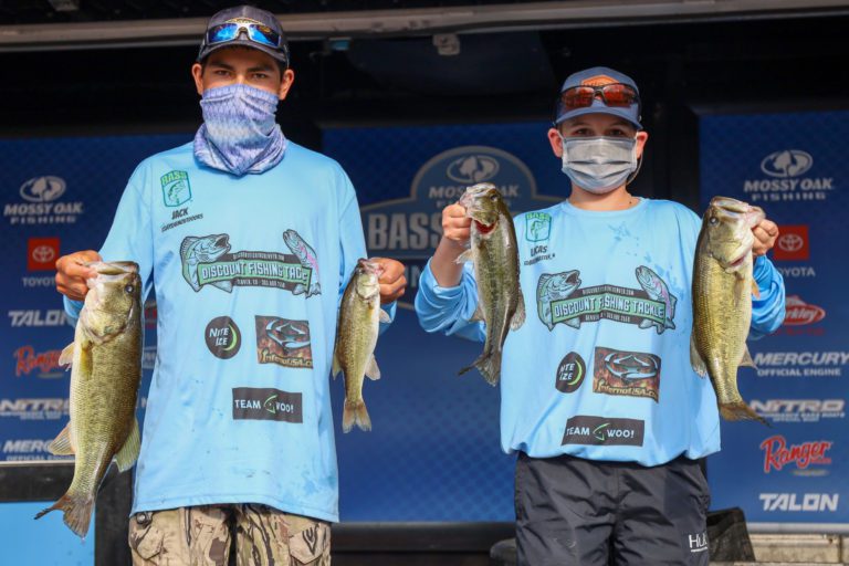 Colorado’s Myers, Gerlach Secure Day 1 Lead At Bassmaster Junior Championship