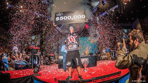 KNIGHT WINS PROFESSIONAL BASS FISHING’S FORREST WOOD CUP PRESENTED BY WALMART