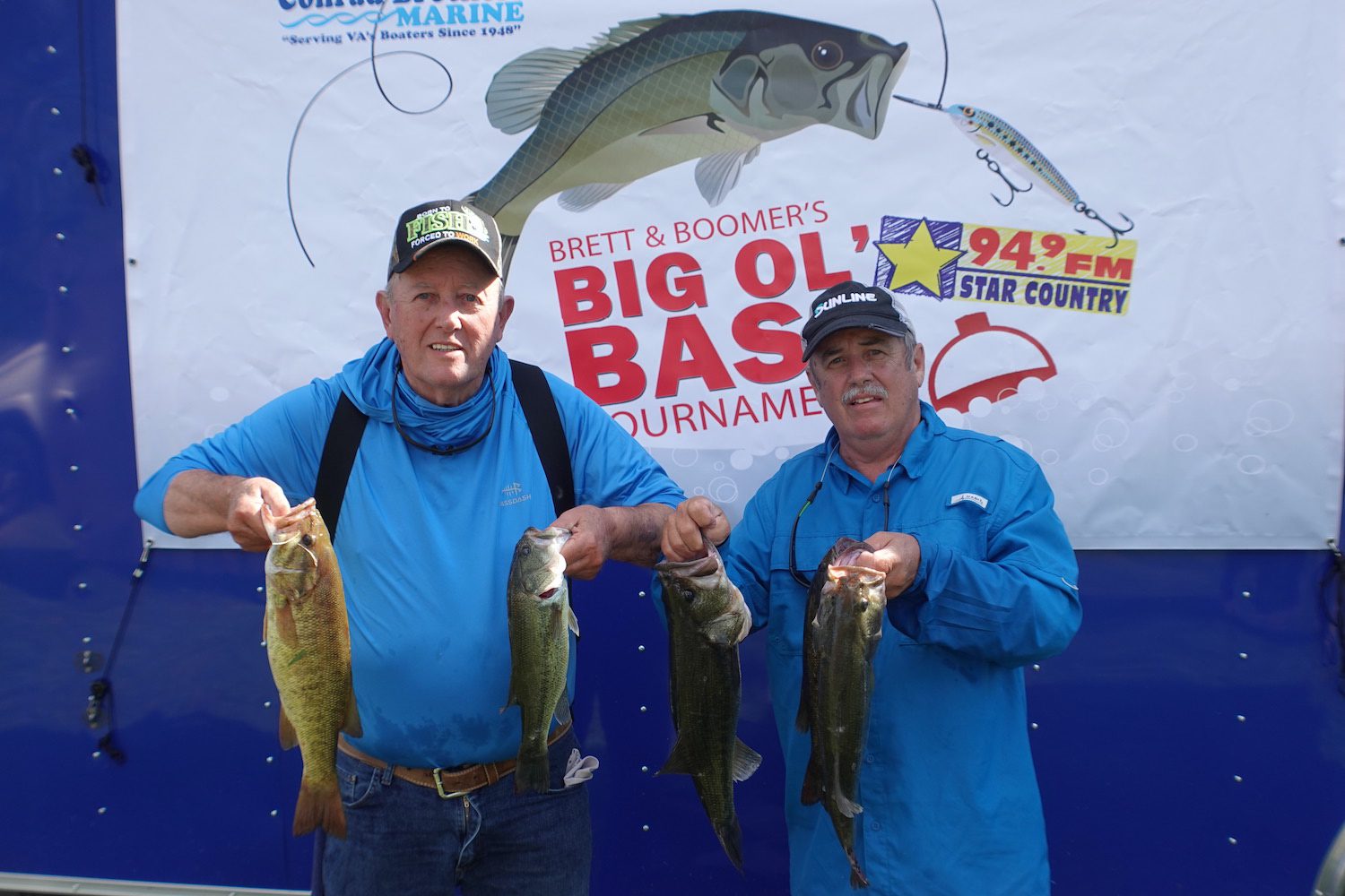 Randy & Tommy Butcher Win Brett & Boomer’s Big Ol’ Bass on Claytor Lake Sept 25th 2021